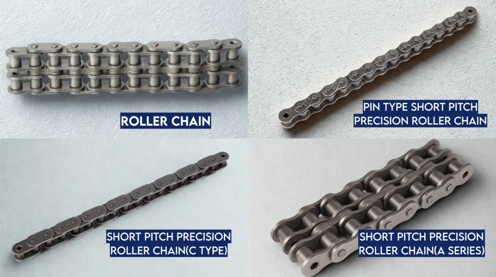 Roller Chain Types – Short Pitch Precision Roller Chains