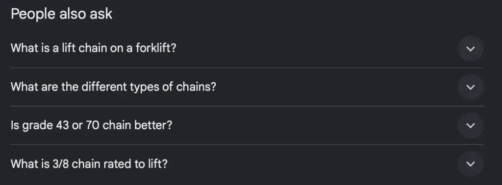 PEOPLE ALSO ASK FOR FAQs
